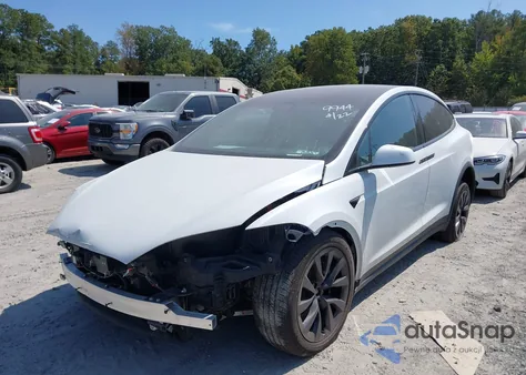 2023 Tesla Model X Dual Motor All-Wheel Drive/Standard Range из США, поврежденный, VIN 7SAXCBE57PF369944